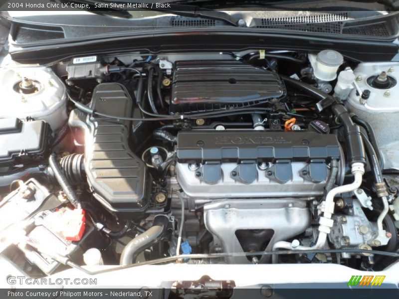  2004 Civic LX Coupe Engine - 1.7L SOHC 16V VTEC 4 Cylinder