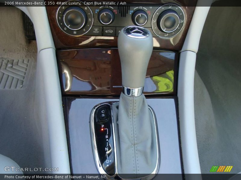 Capri Blue Metallic / Ash 2006 Mercedes-Benz C 350 4Matic Luxury