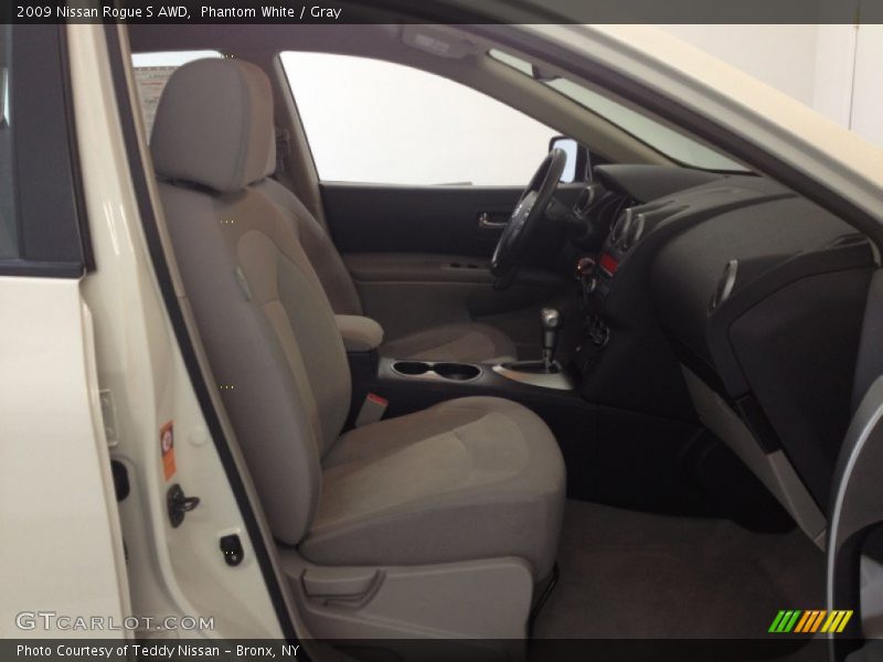 Phantom White / Gray 2009 Nissan Rogue S AWD