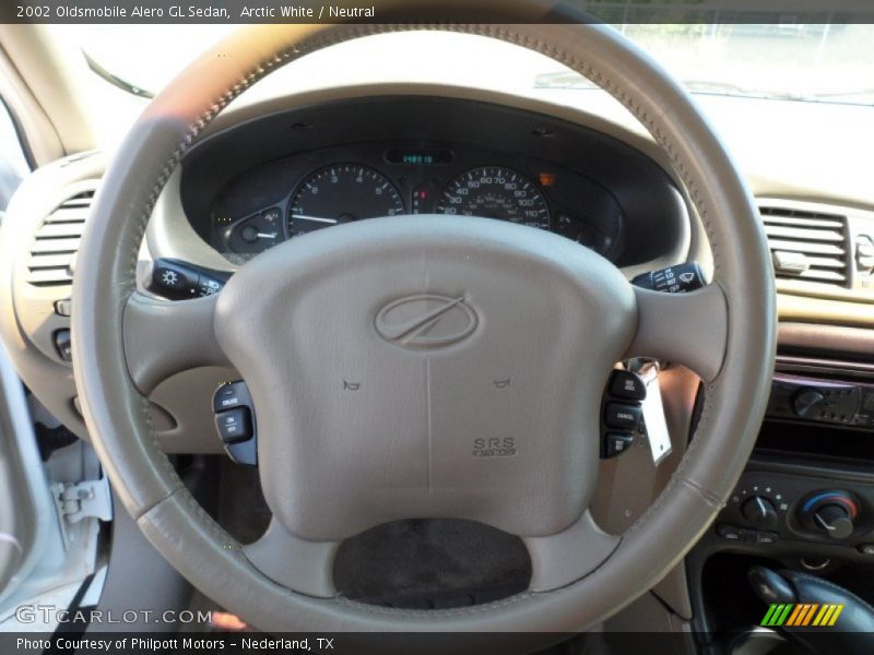 Arctic White / Neutral 2002 Oldsmobile Alero GL Sedan