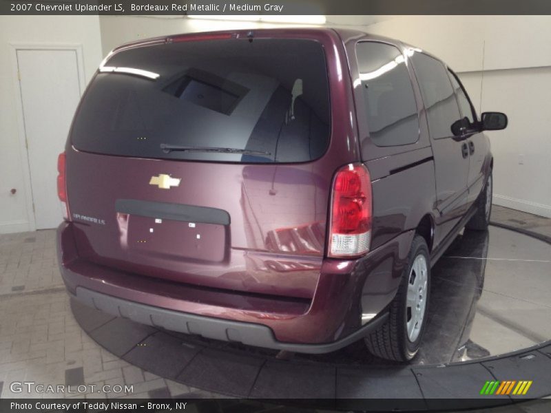Bordeaux Red Metallic / Medium Gray 2007 Chevrolet Uplander LS