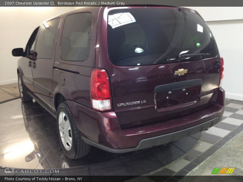 Bordeaux Red Metallic / Medium Gray 2007 Chevrolet Uplander LS