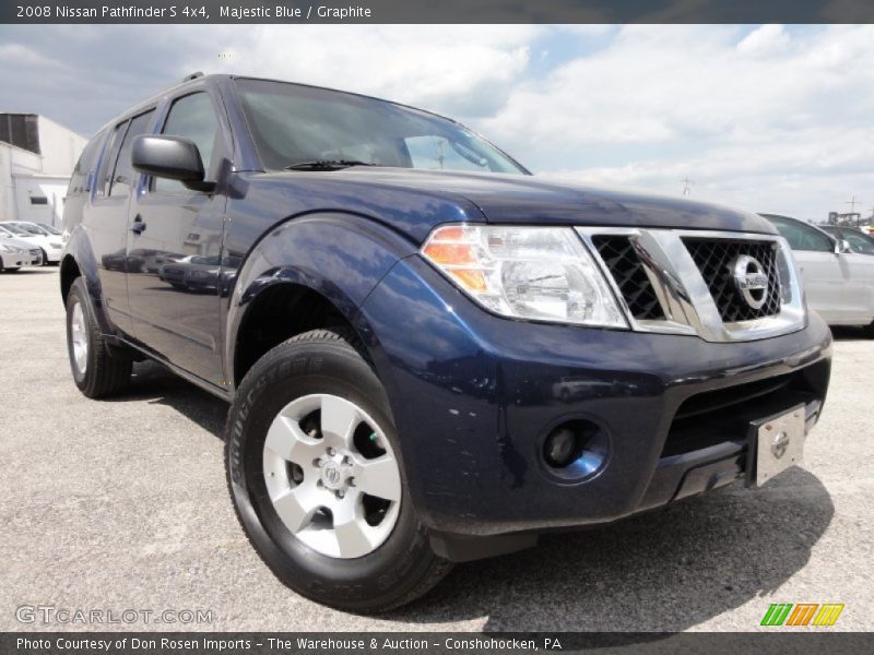 Majestic Blue / Graphite 2008 Nissan Pathfinder S 4x4