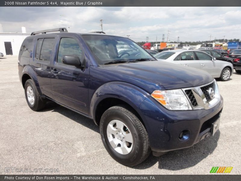 Majestic Blue / Graphite 2008 Nissan Pathfinder S 4x4