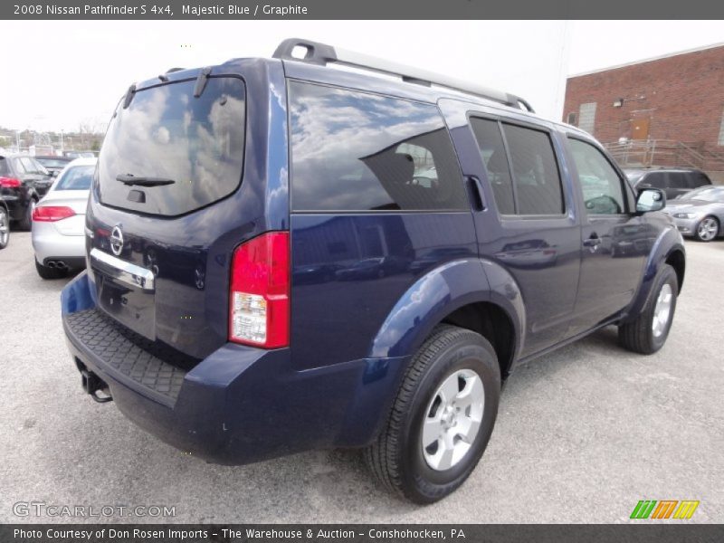 Majestic Blue / Graphite 2008 Nissan Pathfinder S 4x4