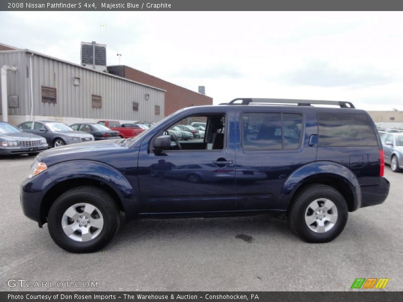 Majestic Blue / Graphite 2008 Nissan Pathfinder S 4x4