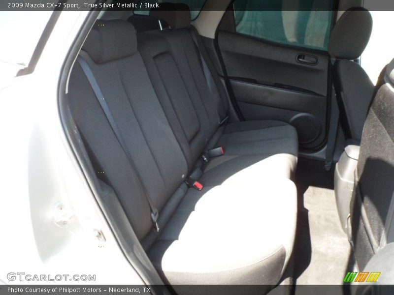 True Silver Metallic / Black 2009 Mazda CX-7 Sport