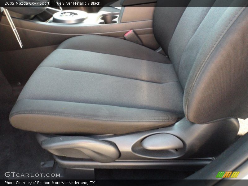 True Silver Metallic / Black 2009 Mazda CX-7 Sport
