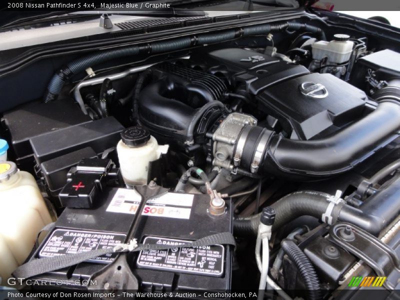 Majestic Blue / Graphite 2008 Nissan Pathfinder S 4x4