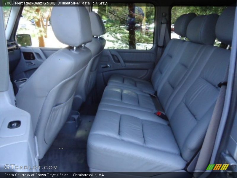  2003 G 500 Gray Interior