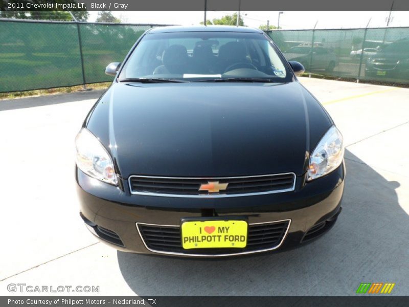 Black / Gray 2011 Chevrolet Impala LT