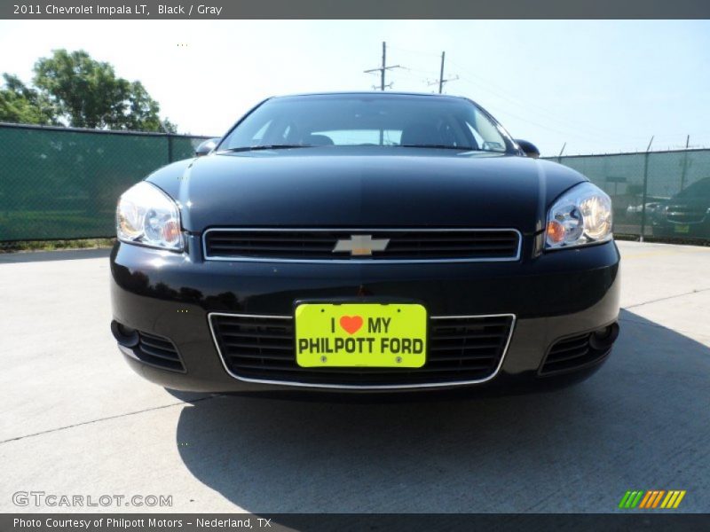 Black / Gray 2011 Chevrolet Impala LT
