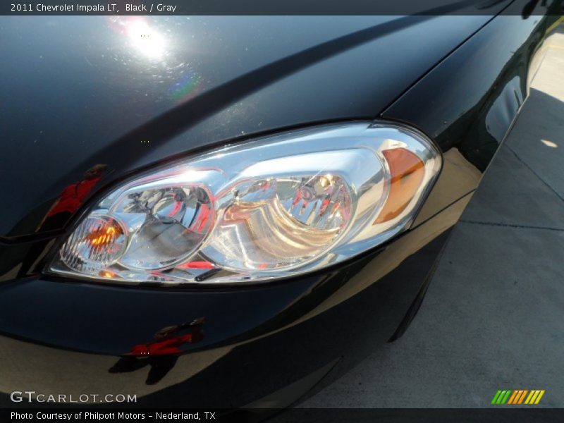 Black / Gray 2011 Chevrolet Impala LT