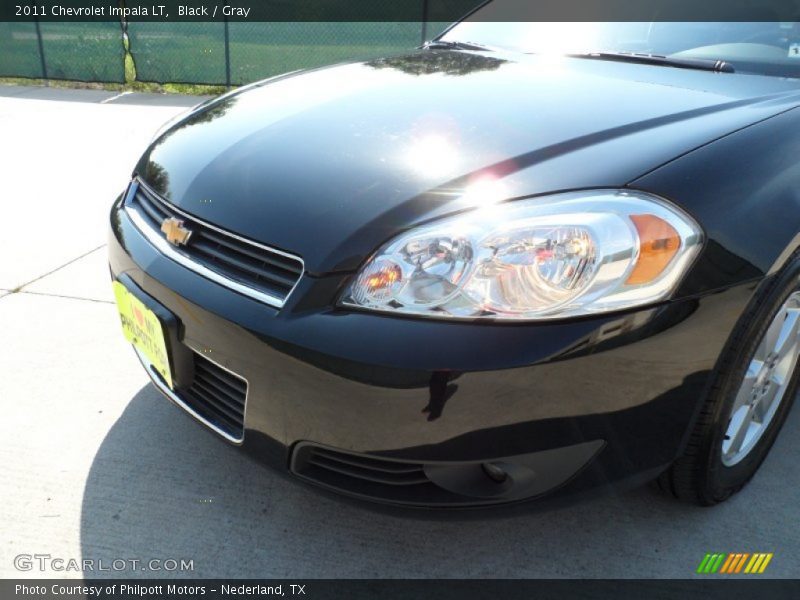 Black / Gray 2011 Chevrolet Impala LT