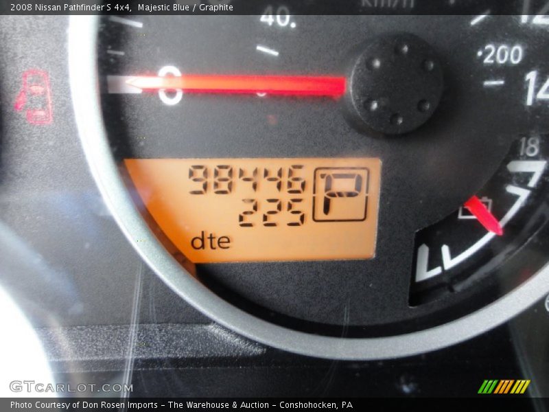 Majestic Blue / Graphite 2008 Nissan Pathfinder S 4x4