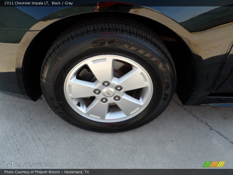 Black / Gray 2011 Chevrolet Impala LT
