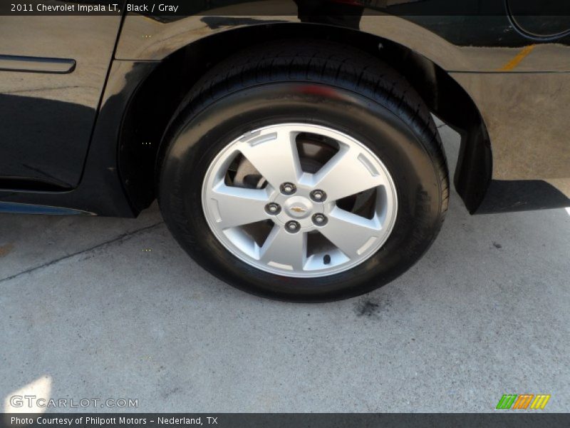 Black / Gray 2011 Chevrolet Impala LT