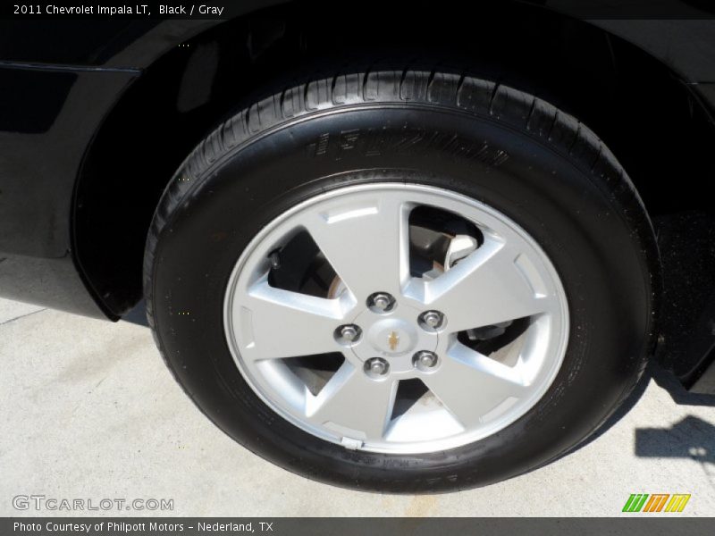 Black / Gray 2011 Chevrolet Impala LT