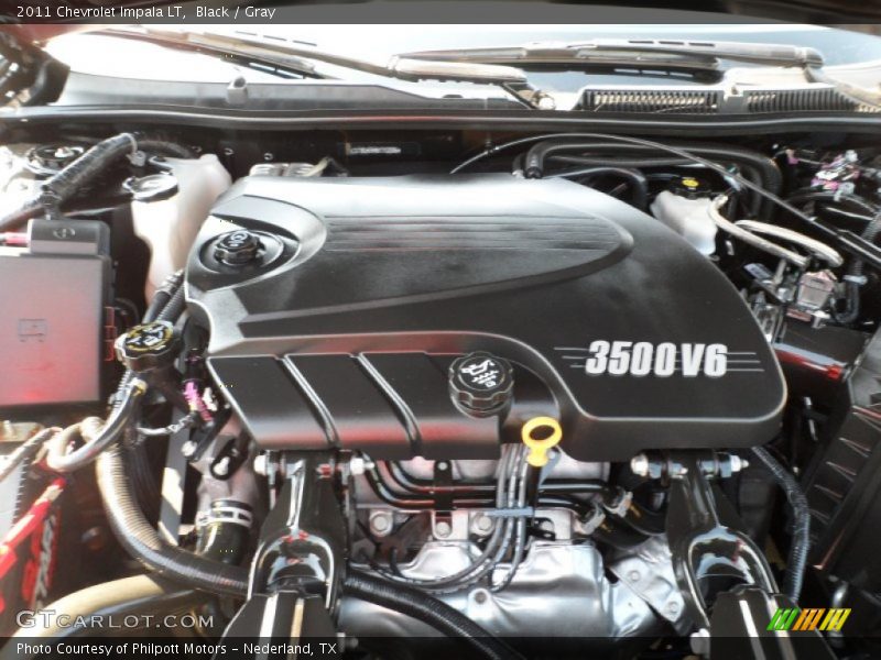 Black / Gray 2011 Chevrolet Impala LT