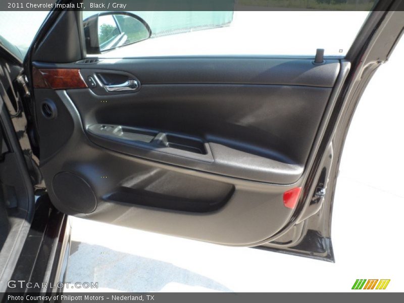 Black / Gray 2011 Chevrolet Impala LT