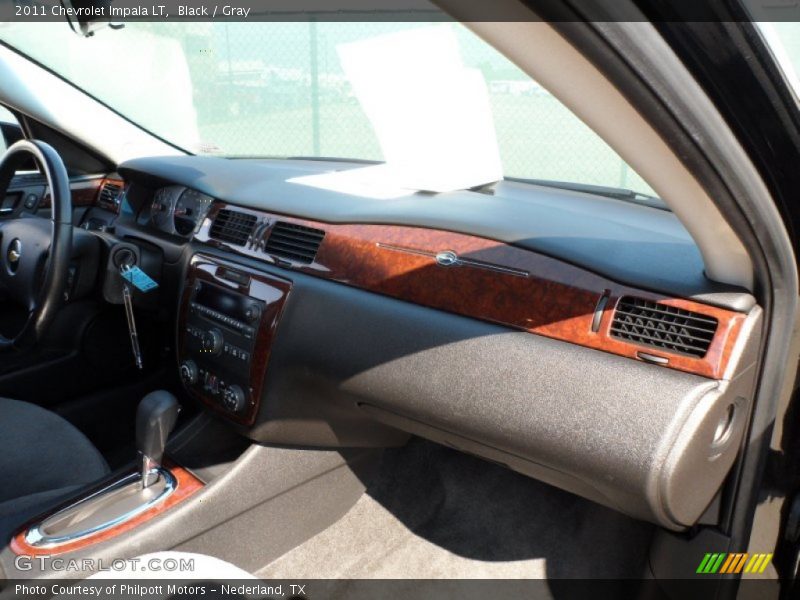 Black / Gray 2011 Chevrolet Impala LT