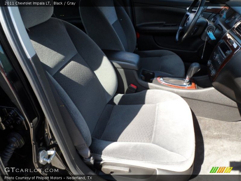 Black / Gray 2011 Chevrolet Impala LT