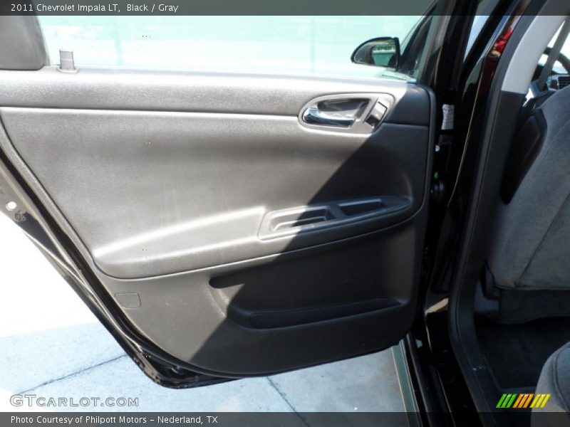 Black / Gray 2011 Chevrolet Impala LT