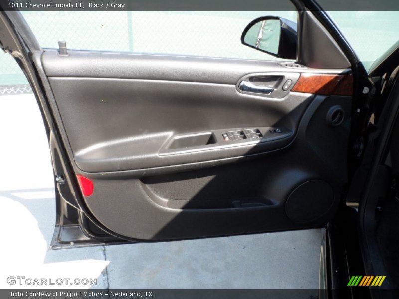 Black / Gray 2011 Chevrolet Impala LT