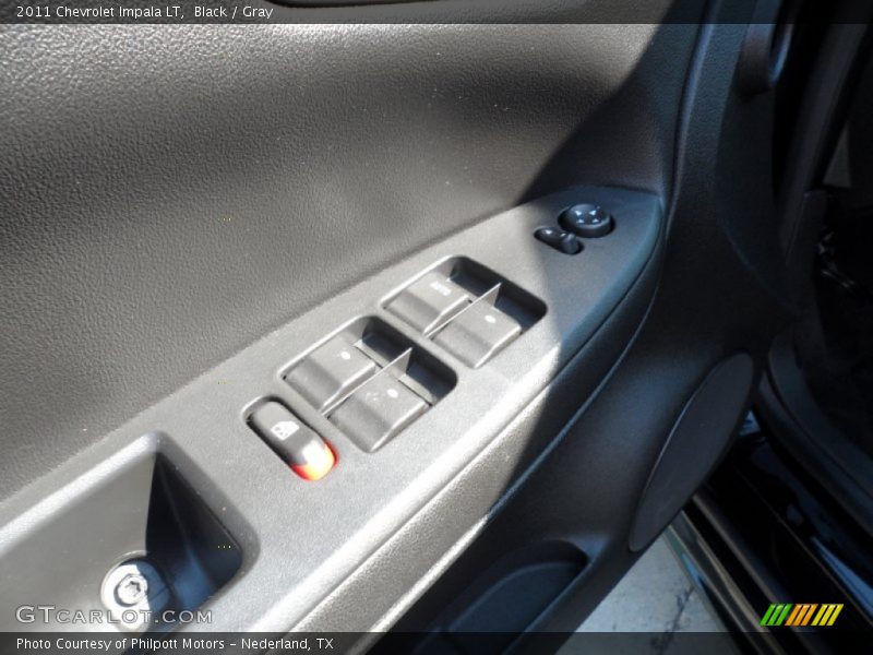 Black / Gray 2011 Chevrolet Impala LT