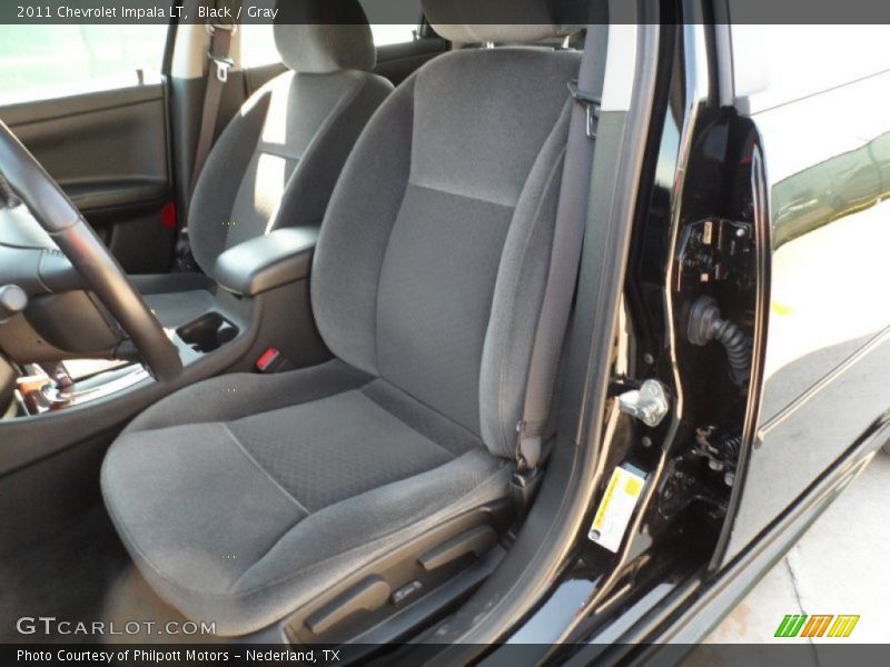 Black / Gray 2011 Chevrolet Impala LT