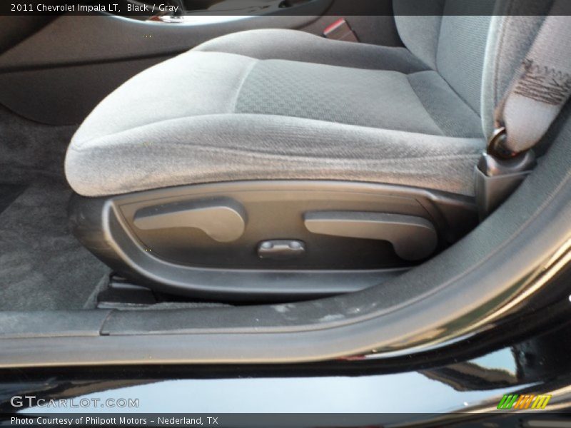 Black / Gray 2011 Chevrolet Impala LT
