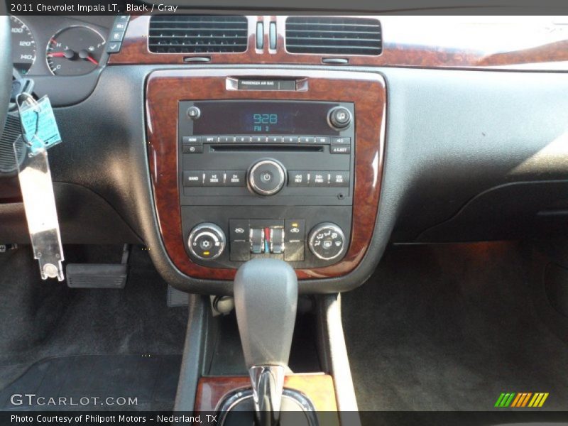 Black / Gray 2011 Chevrolet Impala LT