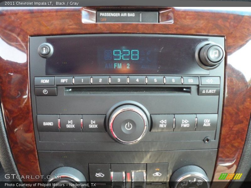 Black / Gray 2011 Chevrolet Impala LT