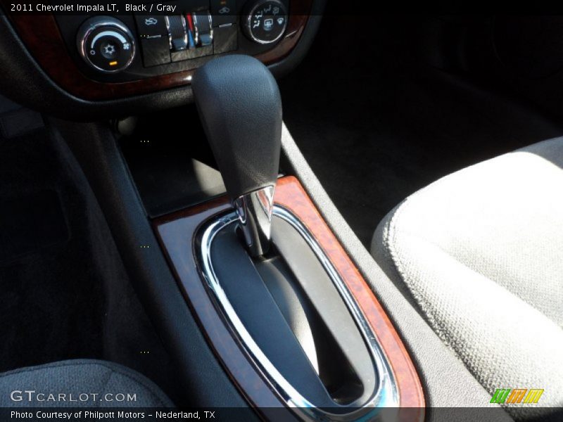 Black / Gray 2011 Chevrolet Impala LT