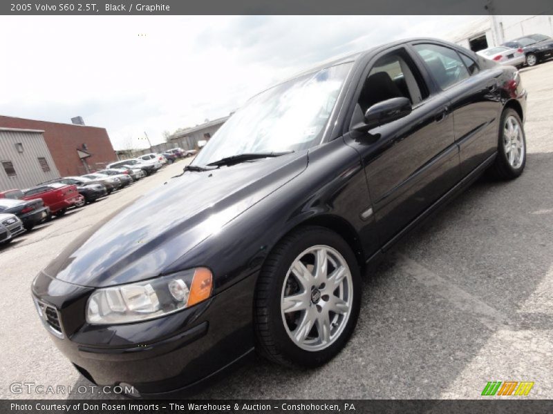 Black / Graphite 2005 Volvo S60 2.5T