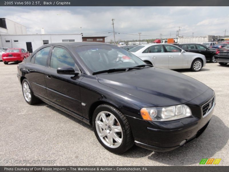Black / Graphite 2005 Volvo S60 2.5T