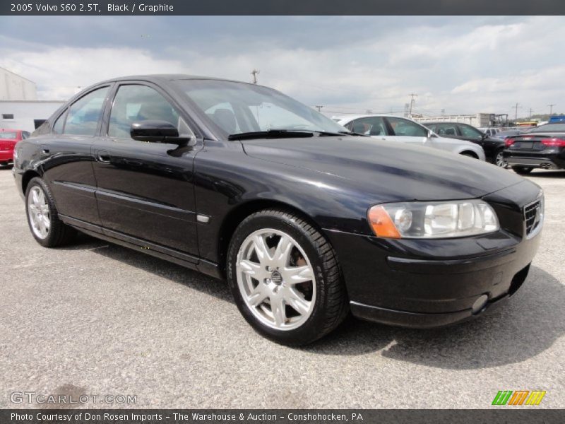 Black / Graphite 2005 Volvo S60 2.5T