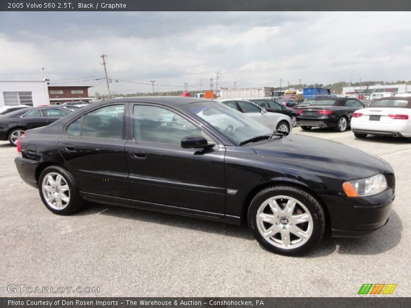 Black / Graphite 2005 Volvo S60 2.5T