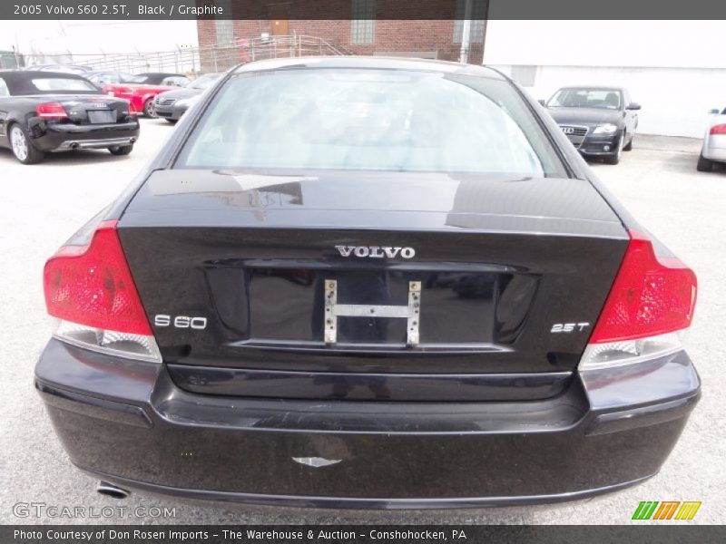 Black / Graphite 2005 Volvo S60 2.5T