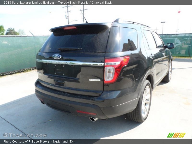 Tuxedo Black Metallic / Charcoal Black 2013 Ford Explorer Limited EcoBoost