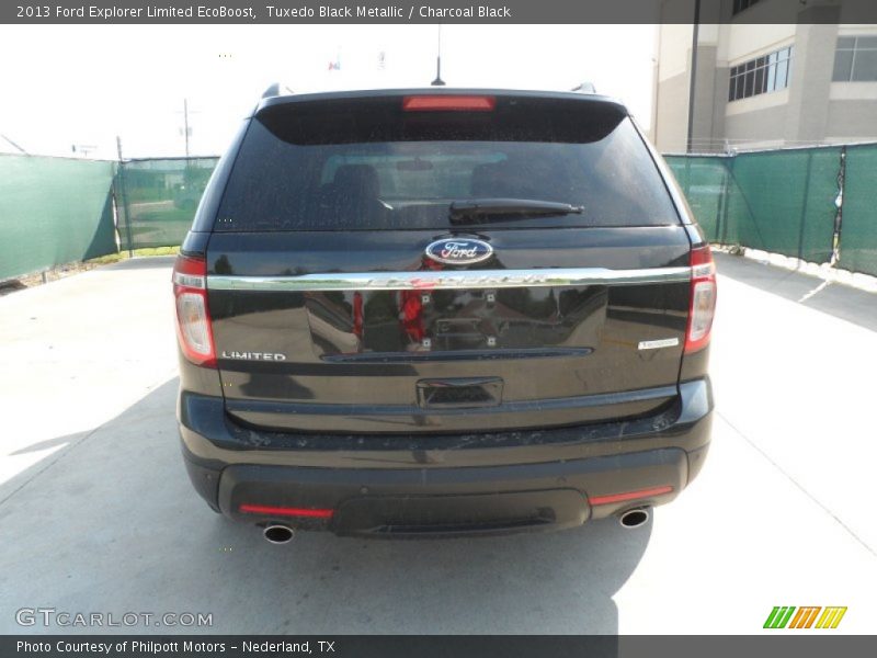 Tuxedo Black Metallic / Charcoal Black 2013 Ford Explorer Limited EcoBoost