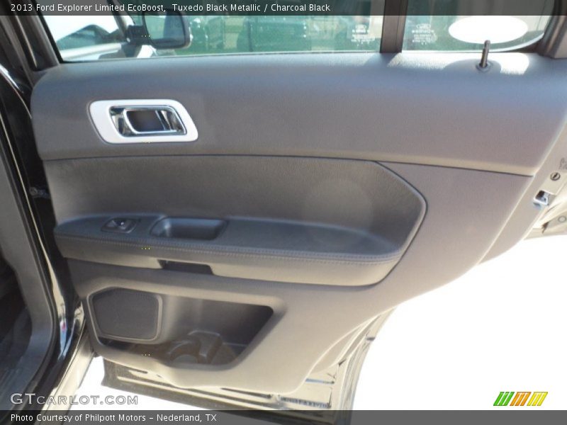 Tuxedo Black Metallic / Charcoal Black 2013 Ford Explorer Limited EcoBoost