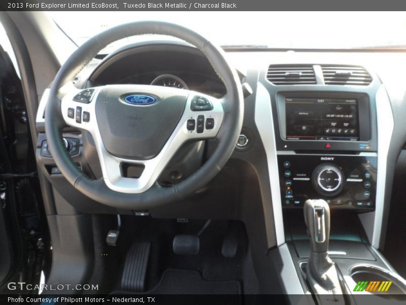 Dashboard of 2013 Explorer Limited EcoBoost