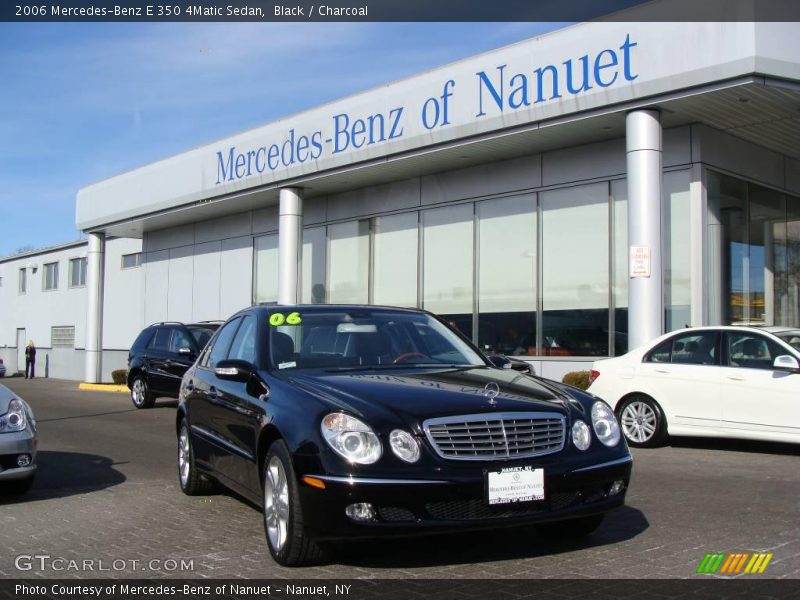 Black / Charcoal 2006 Mercedes-Benz E 350 4Matic Sedan
