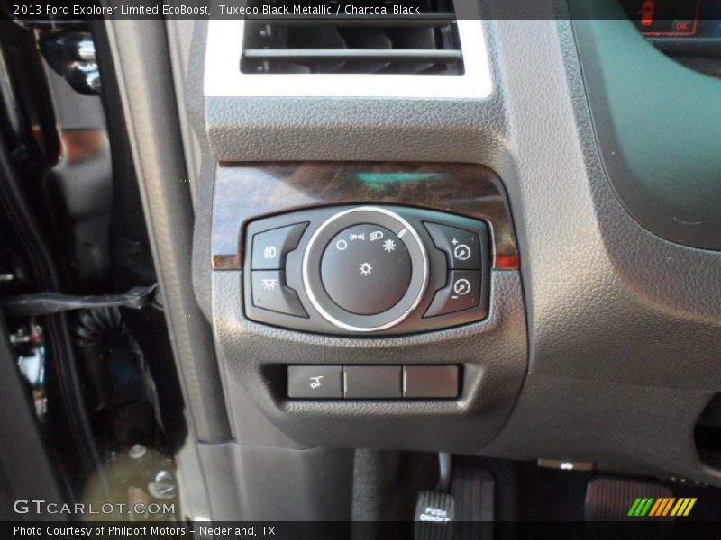 Controls of 2013 Explorer Limited EcoBoost