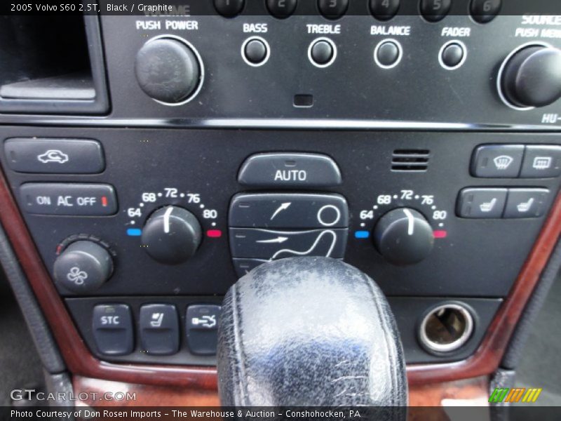 Black / Graphite 2005 Volvo S60 2.5T