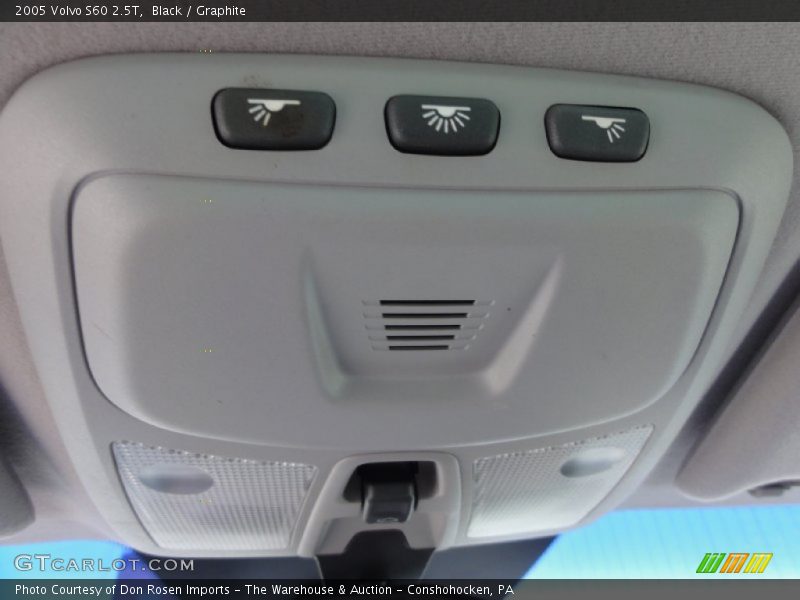 Black / Graphite 2005 Volvo S60 2.5T