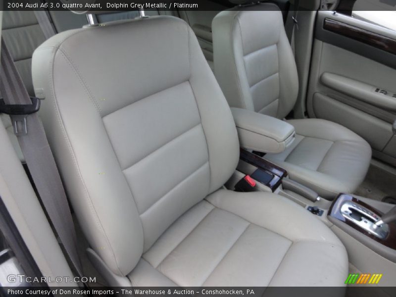 Dolphin Grey Metallic / Platinum 2004 Audi A6 3.0 quattro Avant