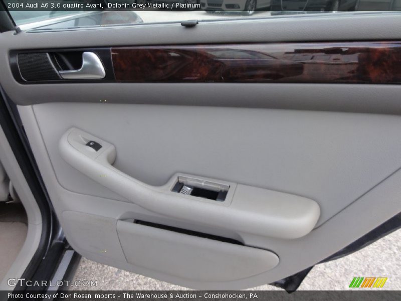 Dolphin Grey Metallic / Platinum 2004 Audi A6 3.0 quattro Avant