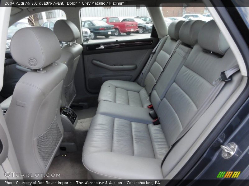 Dolphin Grey Metallic / Platinum 2004 Audi A6 3.0 quattro Avant
